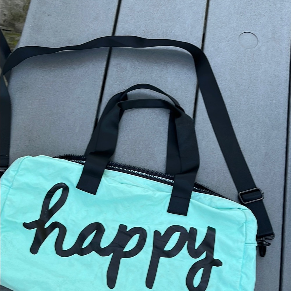 Blue and Black Shoulder Bags with Sturdy Design